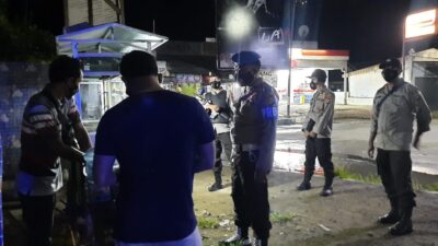 Patroli malam Polsek Sekotong