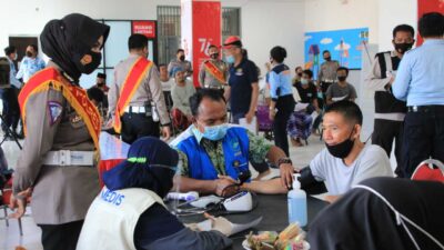 Vaksinasi Presisi Merdeka di Wilkum Polres Lobar, Lampaui Target Hingga 2.221 Dosis