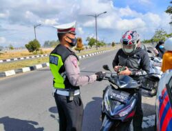 Lakukan Hunting di Jalan By Pass BIL, Polisi Jaring 74 Pelanggar