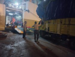 KM. Egon Mulai Beroperasi, Angkut 30 Truk dari Lembar Menuju Waingapu