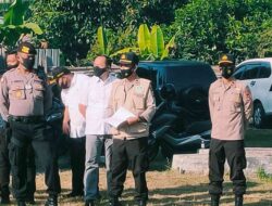 Wakapolres Lobar Beri Arahan Kepada Tim Vaksinator di Kuripan