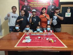 Cobra Alpha Gulung 4 Terduga Pengedar Sabu di Bima