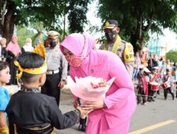 Polres Dompu Gelar Upacara Pisah Sambut Kapolres Lama dan Kapolres Baru