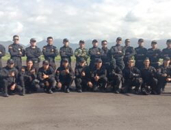 TNI-AD Detasemen Pandu Taikam Brigif Para raider 17/SBB. (Kostrad) Terjun di Selaparang