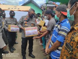 Pantau Langsung Vaksinasi di Desa Leu dan Desa Nggembe Kapolres Bima Dampingi PJU Polda NTB