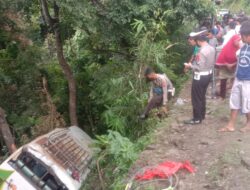 Rem Blong Bus Jurusan Sumbawa Bima Alami Kecelakaan di Madapangga