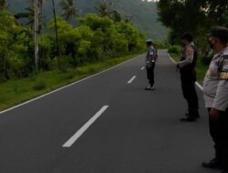 Polsek Sekotong Tingkatkan Intensitas Patroli, Imbangan Cipkon Jelang MotoGP
