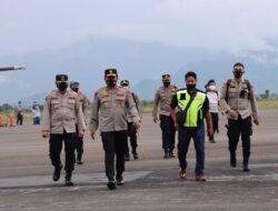 POLDA NTB Berkunjung ke Bima Pantau Kegiatan Vaksinasi Tahap Tiga