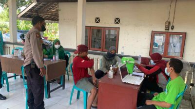 Vaksinasi di Kecamatan Kediri Didominasi Vaksinasi Dosis Ketiga