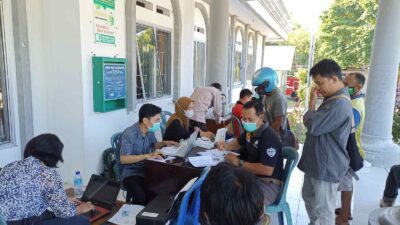Dorong Percepatan vaksinasi, Himbauan Prokes Sekaligus Sediakan Layanan Vaksinasi di Batulayar