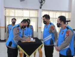 Panitia Tandatangani Pakta Integritas Seleksi Penerimaan Polri TA 2022