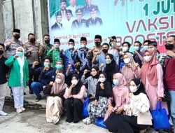 Polda NTB, PWNU dan Kemenag NTB Sukseskan Program 1 Juta Vaksinasi Booster