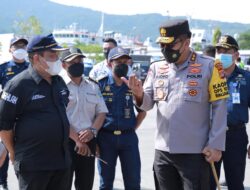 Kapolda NTB Cek Langsung Pengamanan Arus Mudik di Pelabuhan Lembar