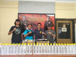 Tim Cobra Alpha Sita Puluhan Botol Arak Bali Dikirim Via Jasa Pengiriman JNE