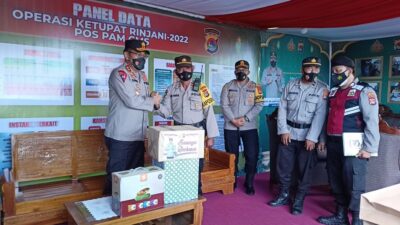 Kapolda NTB Tinjau Pos Pam GMS