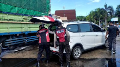 Kegiatan Unit Samapta Polres Lobar
