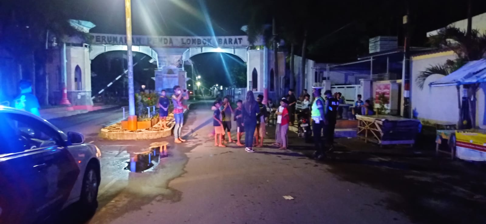 Patroli Blue Light Polres Lobar