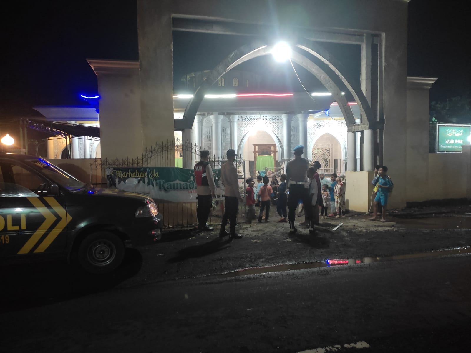 Pemantauan dan Pengamanan Sholat Tarawih