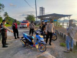 Polsek Lembar Tingkatkan Patroli Ngabuburit, Antisipasi Perang Mercon dan Balap Liar