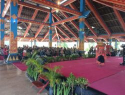 Gendang Beliq Warnai Penyambutan Peserta Latsitardanus XLII 2022 di Lombok Barat
