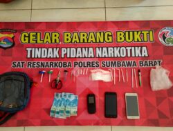 Anggota Sat Narkoba Polres KSB, Berhasil Bekuk 2 Pelaku Pemilik Narkoba di Taliwang