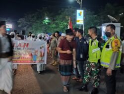 Pastikan Keamanan Malam Takbiran, Kapolres Loteng dan Dandim Lakukan Patroli