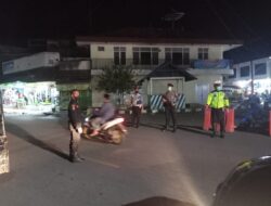 Ciptakan Kamseltibcar Lantas Yang Kondusif, Sat Lantas Polres Dompu Rutin Laksanakan Patroli Malam hari