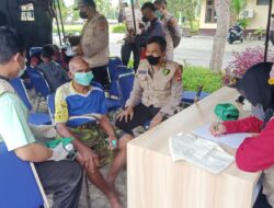 Warga Terdampak Kesalahpahaman Mendapat Pelayanan Kesehatan di Mapolres Lobar