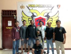 Diduga Gasak Hanpone Resedivis ini kembali diamankan Tim Puma Polres Bima