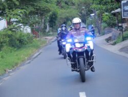 Kapolda NTB dan PJU Lakukan Patroli Tour Of Lombok Dengan Motor Jelang Lebaran Ketupat