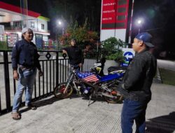 Jalan Negara Dijadikan Arena Balap Liar, Tim Opsnal Polsek Wawo Sigap Bubarkan