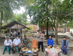 Kapolres Lombok Tengah Kunjungi Lokasi Kegiatan Dan Posko LATSITARDANUS di Kelurahan Semayan