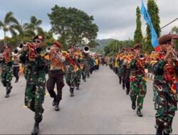 Ops Keselamatan Rinjani Polres Lobar, Sukseskan Pelaksanaan Kirab Budaya & Pagelaran Drumband Latsitardanus XLII di Lombok Barat