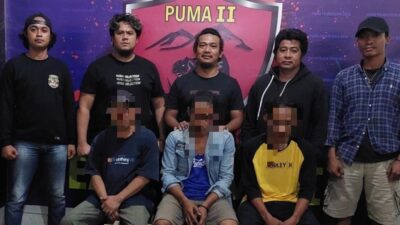 Tim Puma 2 Tangkap Pelaku dan Penadah, Curi Tiang Railing Jembatan Milik PT Tukad Mas