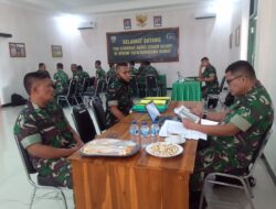 Kodim 1628/SB Didatangi Tim Current Audit Itdam IX/Udayana