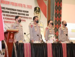 RAKERNIS BIDANG HUKUM DIBUKA KAPOLDA NTB