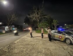 Patroli Blue Light Polsek Kediri, Antsipasi begal dan Balap Liar