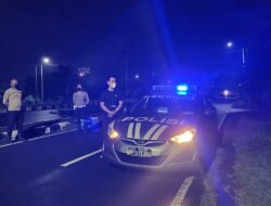 Patroli Blue Light Polsek Kediri, Sasar Seputaran jalan By Pass Bil II