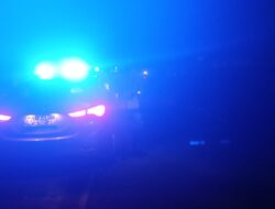 Patroli Blue Light, Polsek kediri Pantau Perbatasan Lombok Barat dan Loteng di Keling Kediri