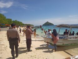 Pengamanan Lebaran Topat di Sekotong, Polisi Gandeng Pokdarwis Masing-masing Dusun