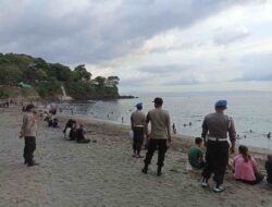 Polsek Batulayar Intensifkan Kegiatan Patroli Wisata, Lakukan Himbauan Terkait Prokes