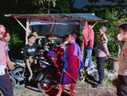 Polsek Kediri Ajak Warga Sukseskan Vaksinasi Booster dalam Kegiatan Patroli