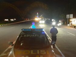 Polsek Labuapi Gencar Lakukan Pengawasan di Perbatasan, Cegah Aksi Balap Liar