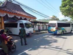 Polsek Sekotong Kawal Ketat Peserta Latsitardanus XLII Satlat 4 / Kijang Sekotong ke Mandalika
