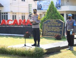 Upacara  Hari Kesadaran Nasional, Wakapolres Sumbawa Barat Sampaikan  Beberapa Hal