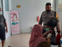 Vaksinasi di Kecamatan Labuapi, Menggelarnya Pada Dua Wilayah Kerja Puskesmas