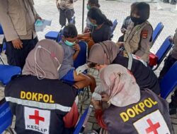 Warga Terdampak Kesalahpahaman Mendapat Pelayanan Kesehatan di Mapolres Lobar