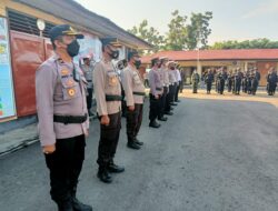 230 personel polres Dompu Siap Amankan Festival Tambora Menyapa Dunia.
