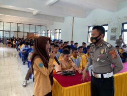 Berikan Dikmas Dan Police Go to School Kepada Anak Sekolah,Satlantas Polres KSB Lakukan Ini