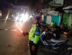 Patroli Blue Light,Sat Lantas Polres Dompu Laksanakan Pelayanan Terbaik Kepada masyarakat